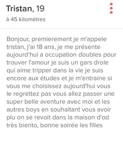 description tinder femme|Description Tinder : 6 exemples qui ont fait leur。